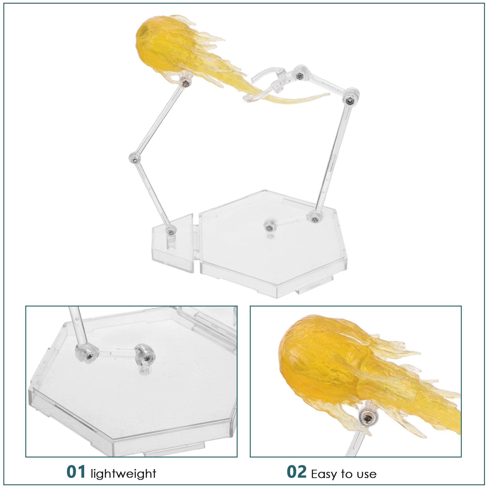 Base de suporte ajustável e se - Action Figure Stand avaliação e preço