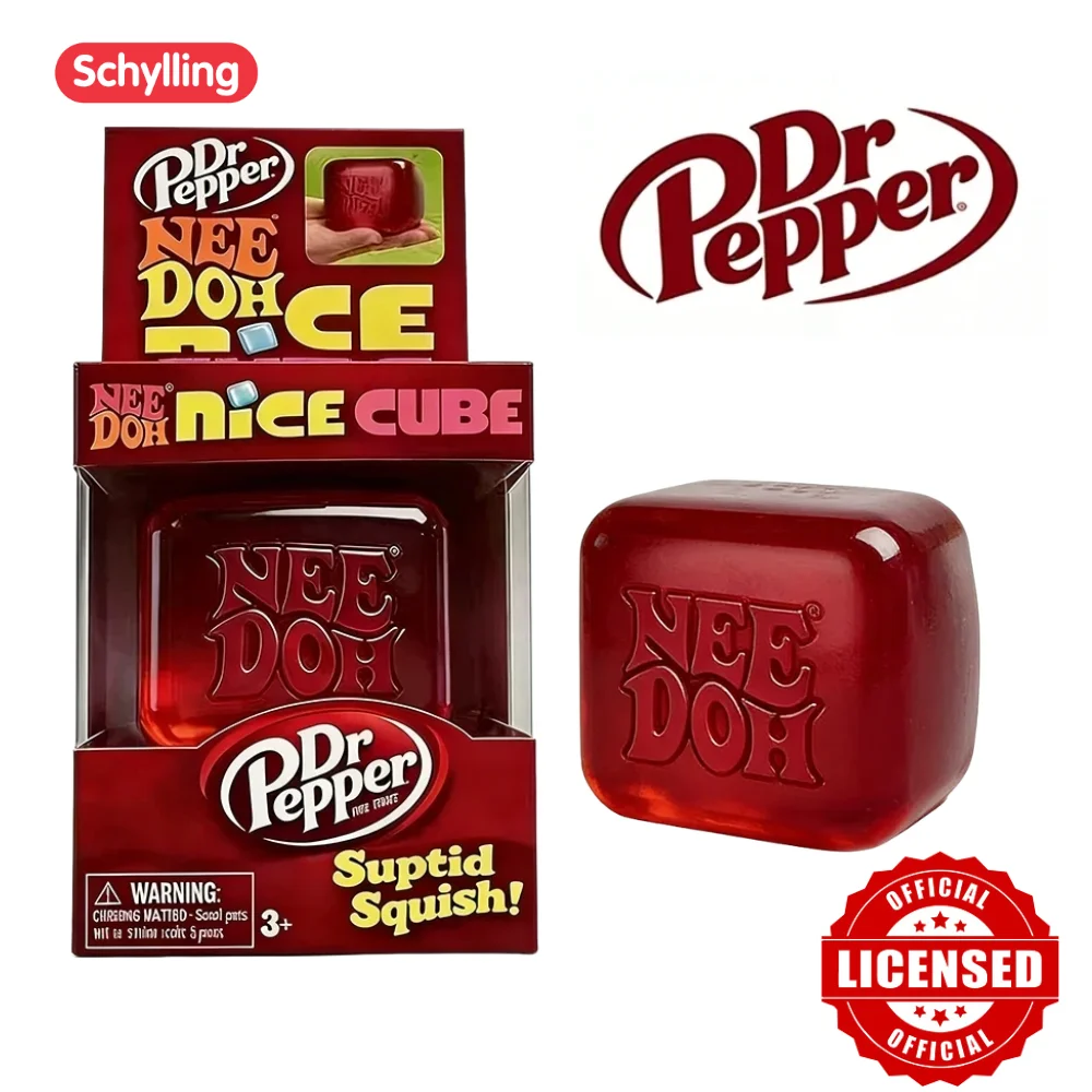 Dr Pepper X NeeDoh Nice Cube,  - Fidget Cube Original avaliação e preço