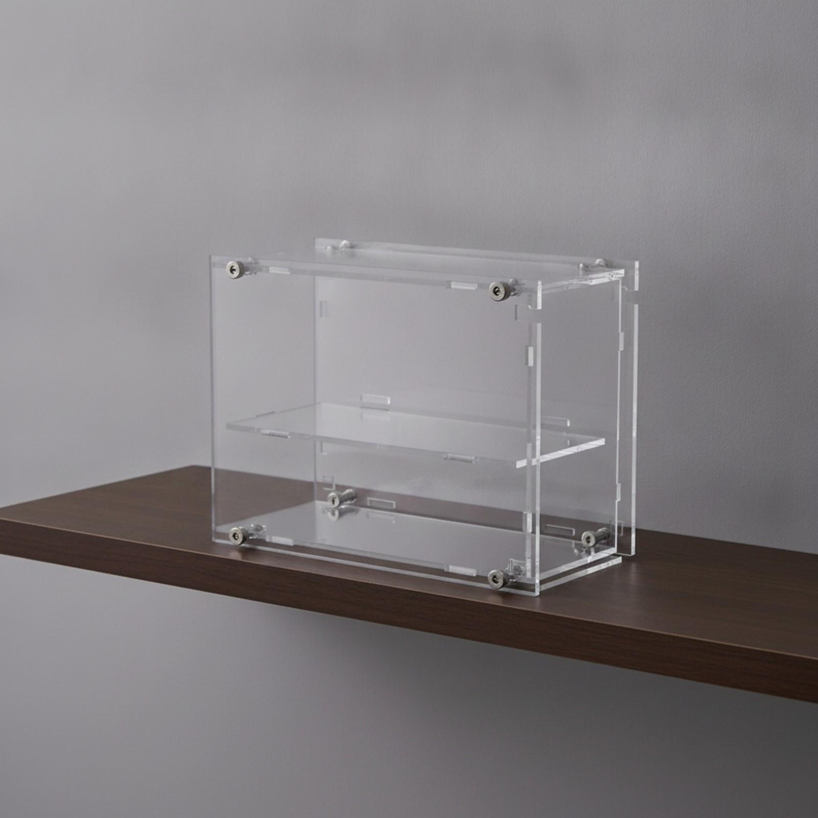 Vitrine transparente para exib - Display Case Acrylic avaliação e preço