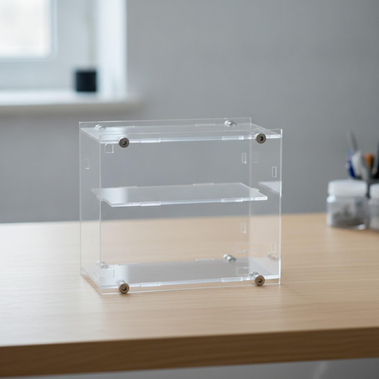 Vitrine transparente para exib - Display Case Acrylic avaliação e preço