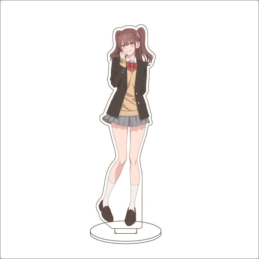 16CM Anime 2.5 Jigen no Ririsa - Figma Stand Set avaliação e preço