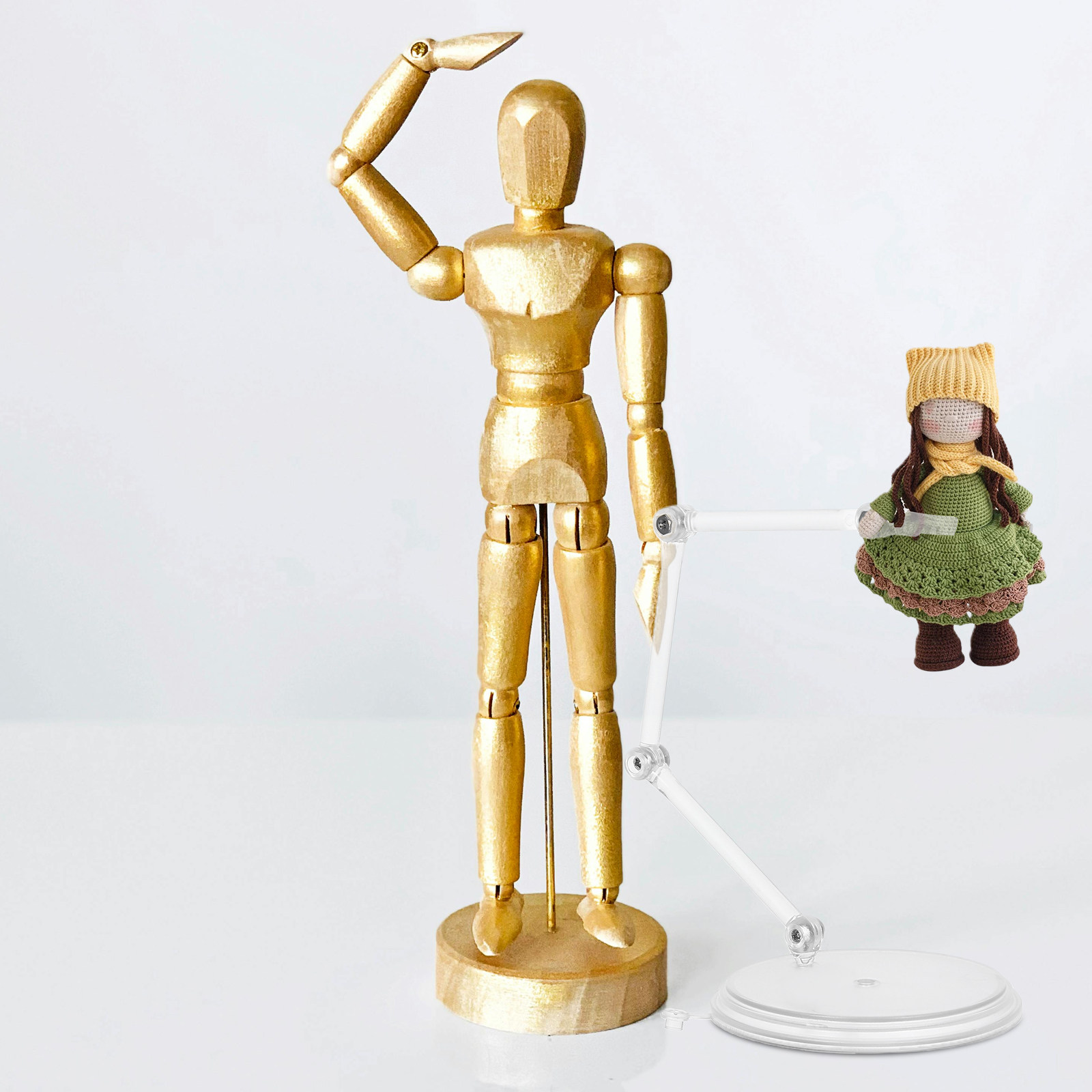 3 Suportes de Exibição Ajustáv - Action Figure Stand avaliação e preço