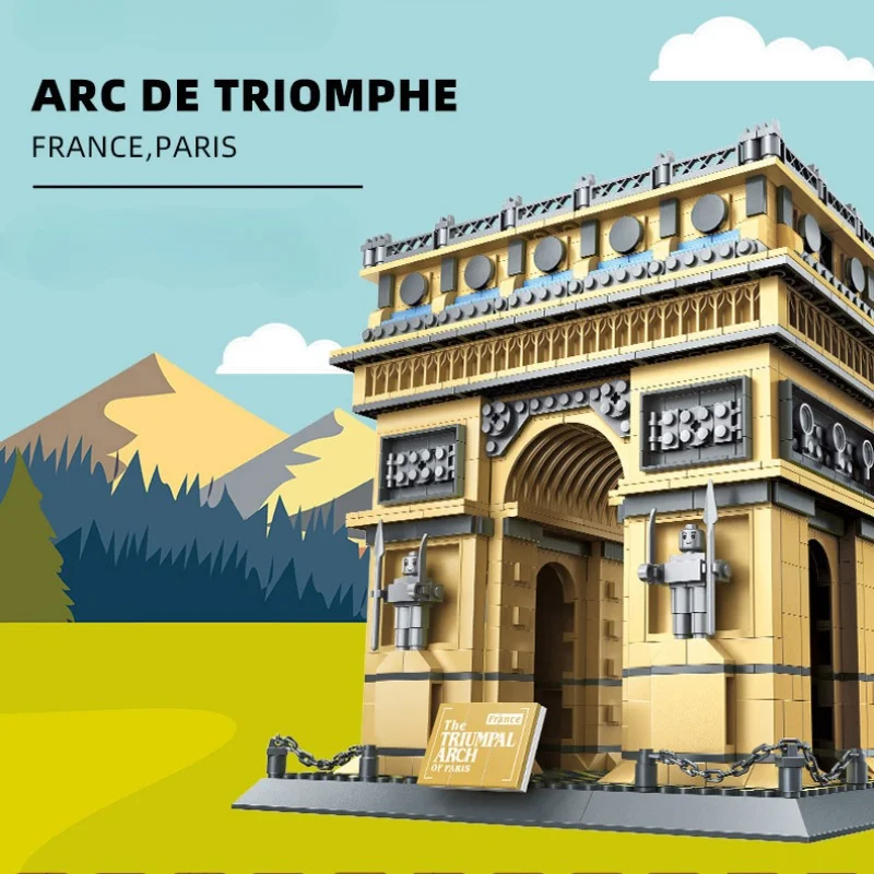 Arco triunfal da frança blocos - Lego Set Creator avaliação e preço