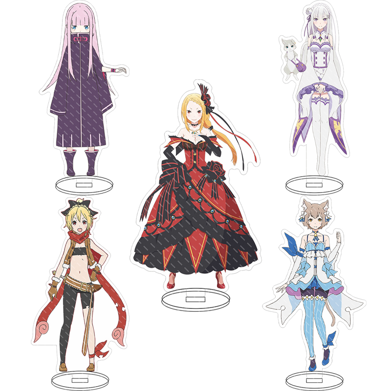 16CM Anime Re:Zero−Starting Li - Figma Stand Set avaliação e preço